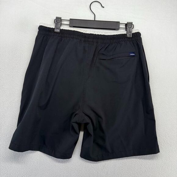 Chubbies Shorts Men's Large Black Lined Athletic Performance Pockets Training 7" - Picture 7 of 11